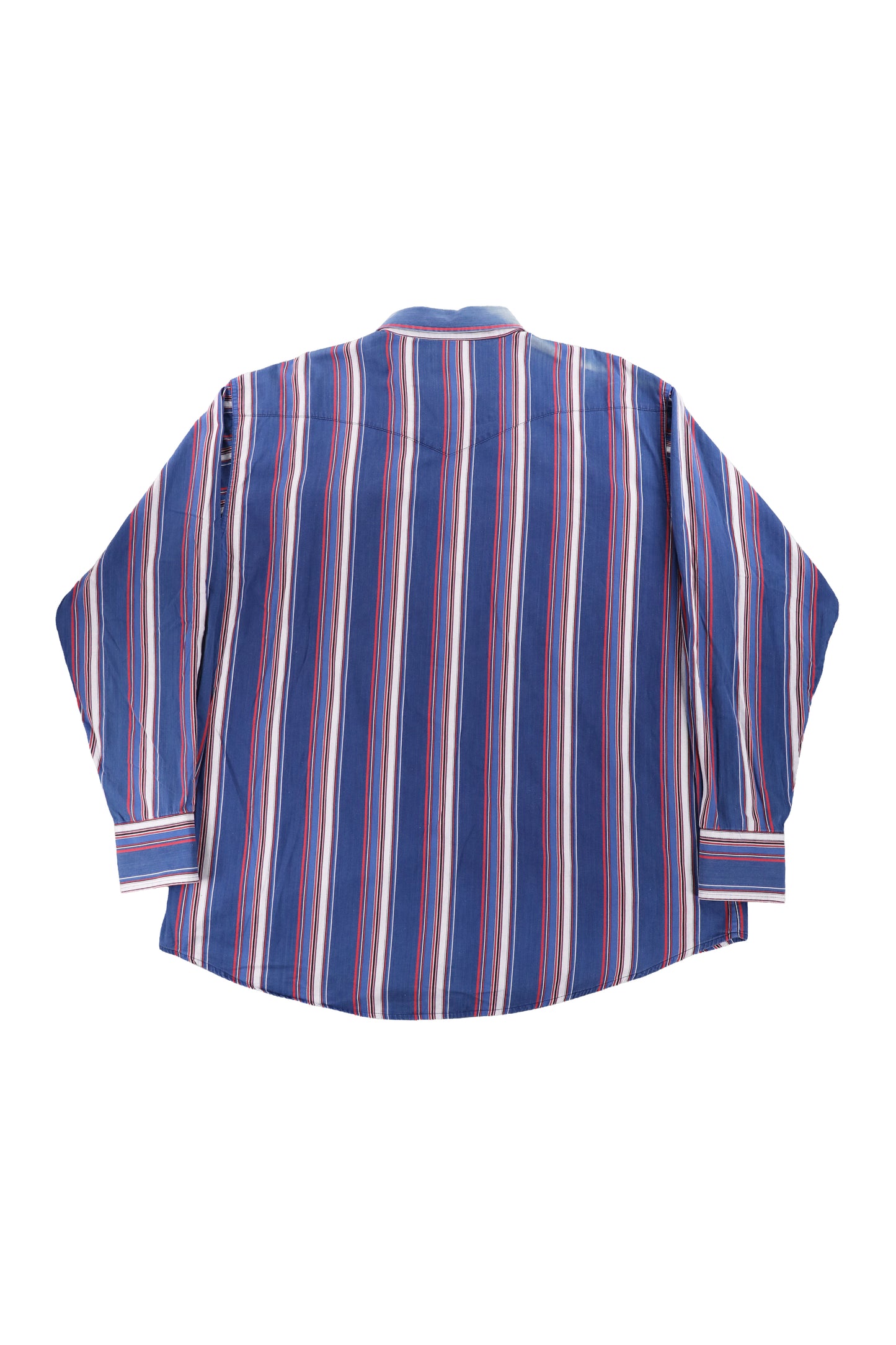Wrangler Navy Striped Pattern Shirt