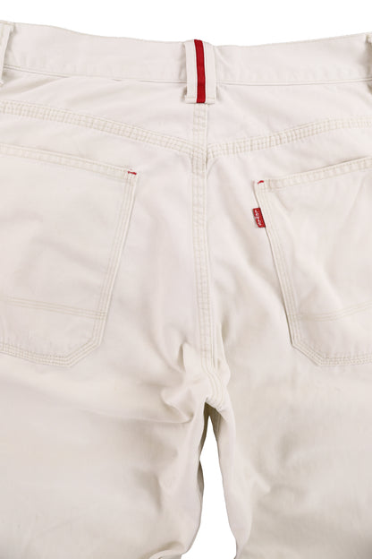 00's Levis 652 White Pants W34L32