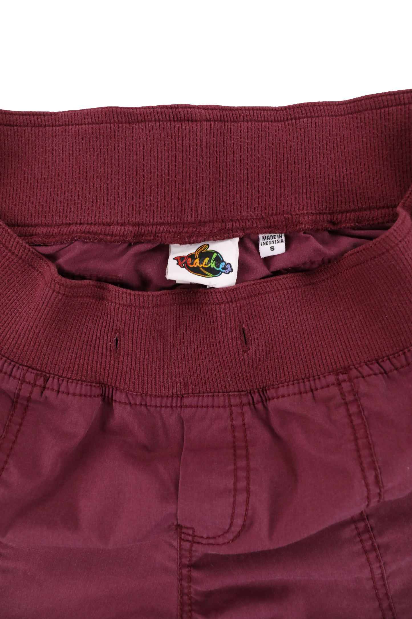 Peaches Women Magenta Cargo Pants S