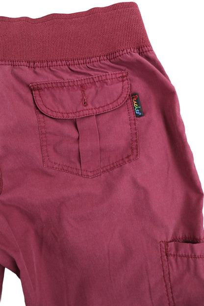 Peaches Women Magenta Cargo Pants S
