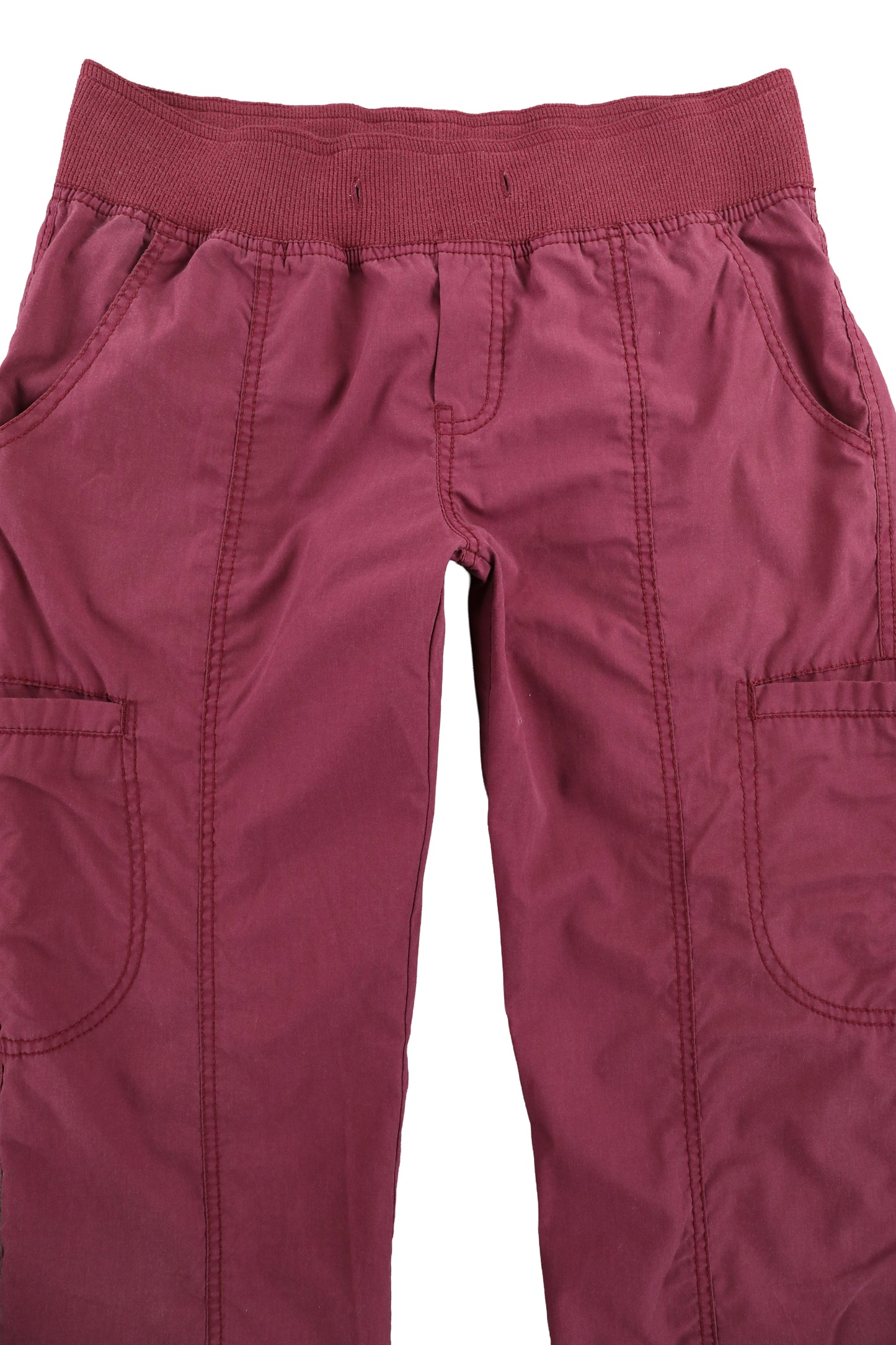 Peaches Women Magenta Cargo Pants S