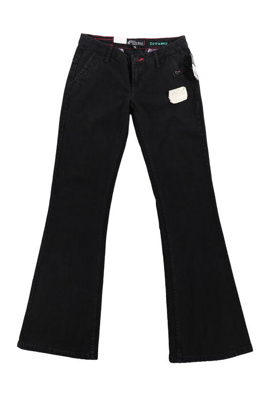 Volcom Brand Jeans Black Flare Jeans Size 3
