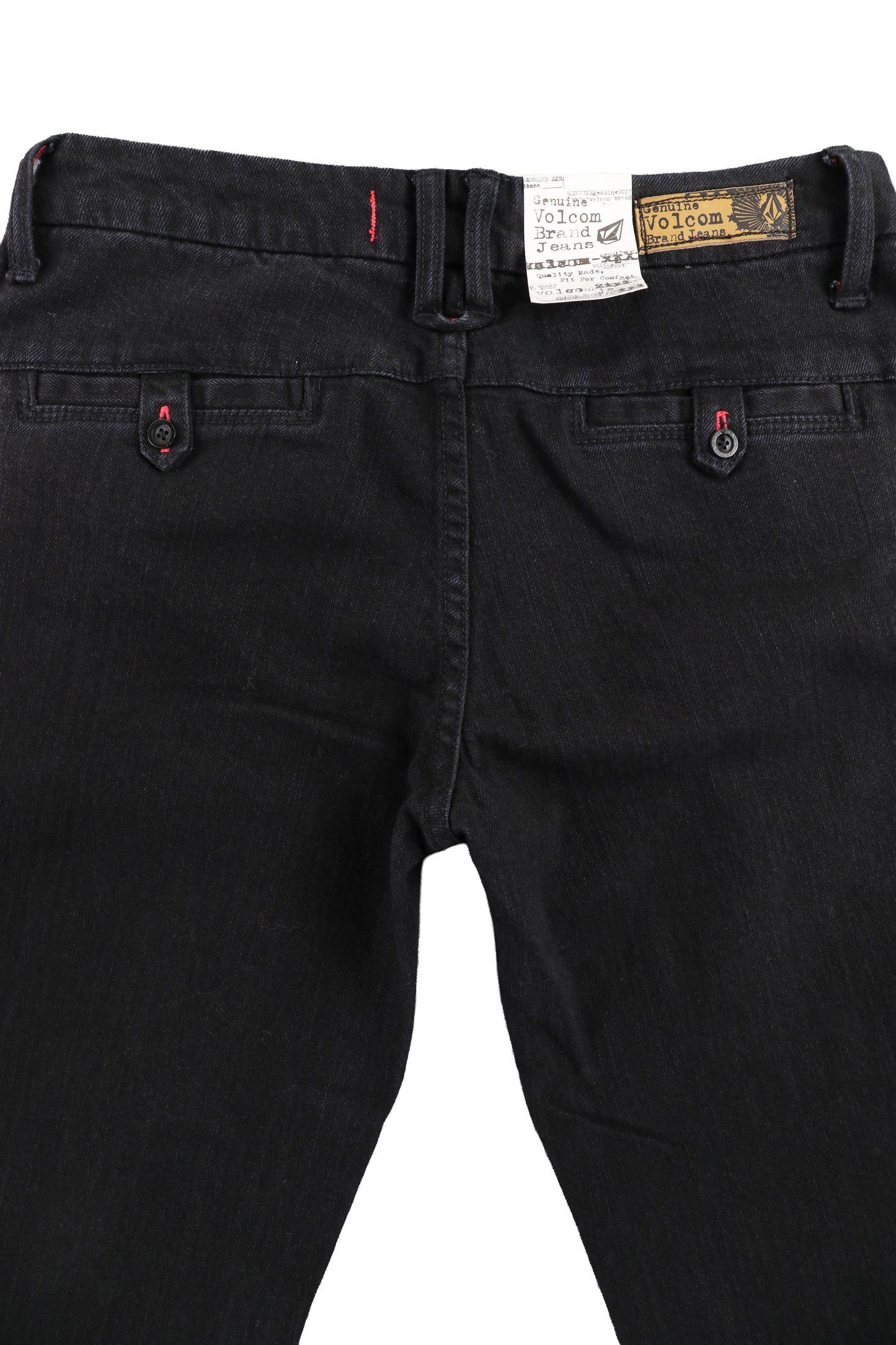 Volcom Brand Jeans Black Flare Jeans Size 3