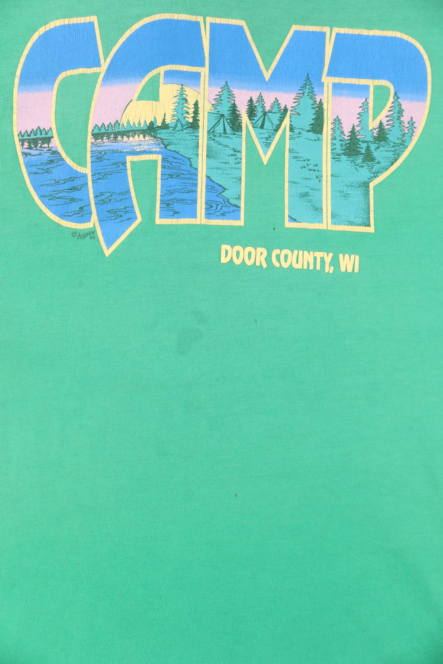 80's Camp Door Country Wisconsin Graphic Tee