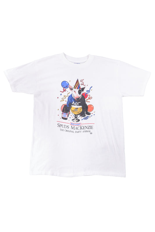 80's Bud Light "Party Animal" Graphic Tee