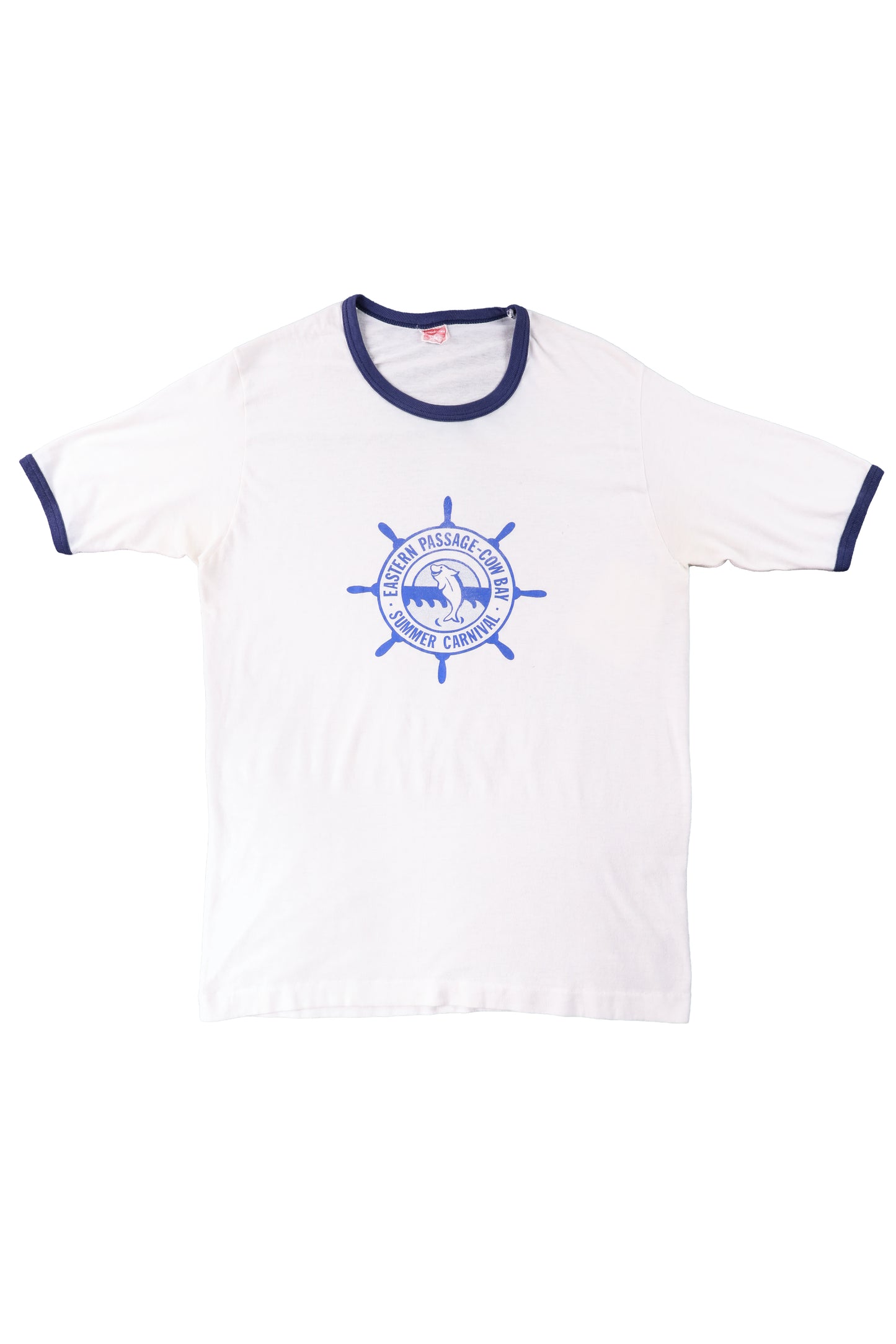 80's Eastern Passage-Cow Bay Summer Carnival Ringer Tee