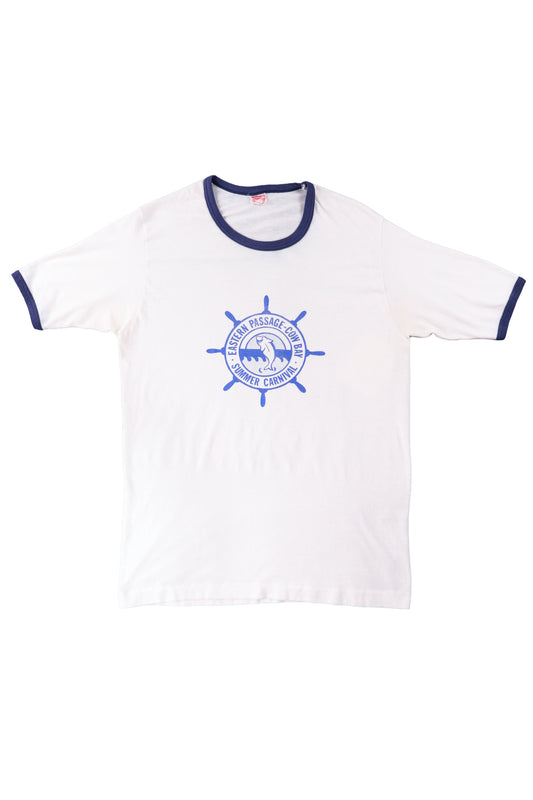 80's Eastern Passage-Cow Bay Summer Carnival Ringer Tee
