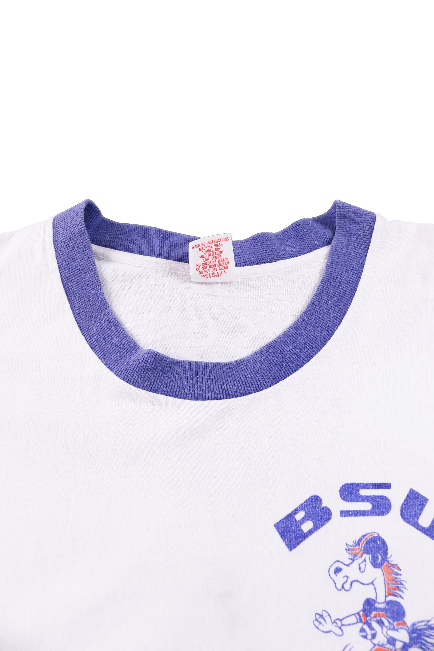 80's Boise State University Ringer Tee