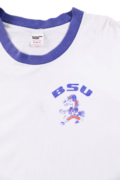 80's Boise State University Ringer Tee