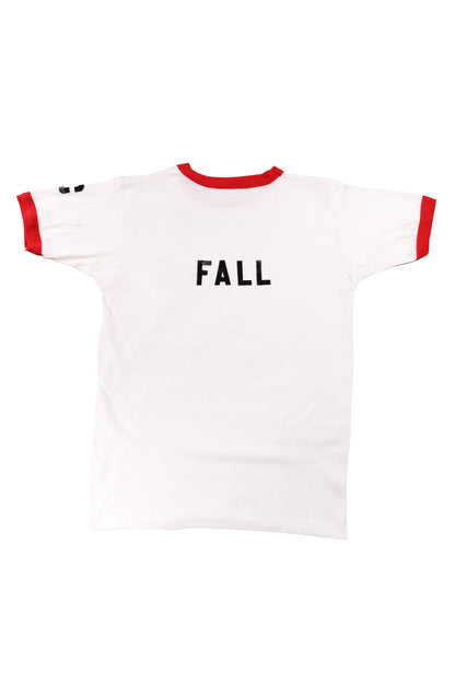 80's Team White Frost Moncton Ringer Tee