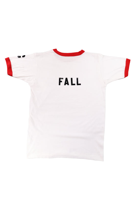 80's Team White Frost Moncton Ringer Tee
