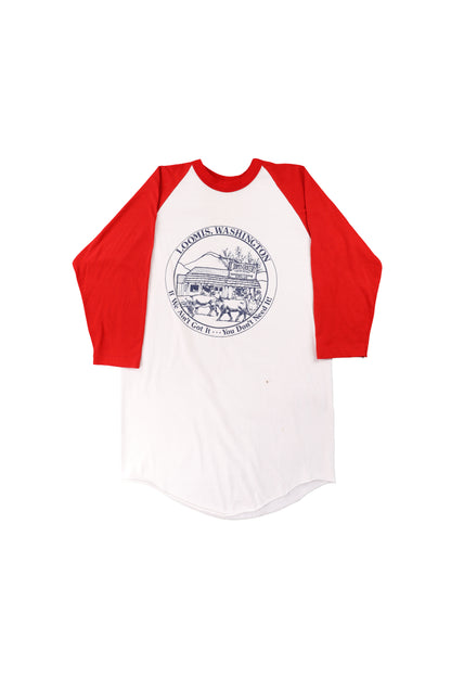 80's Loomis Washington Raglan Shirt