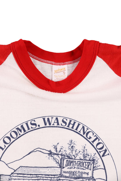 80's Loomis Washington Raglan Shirt