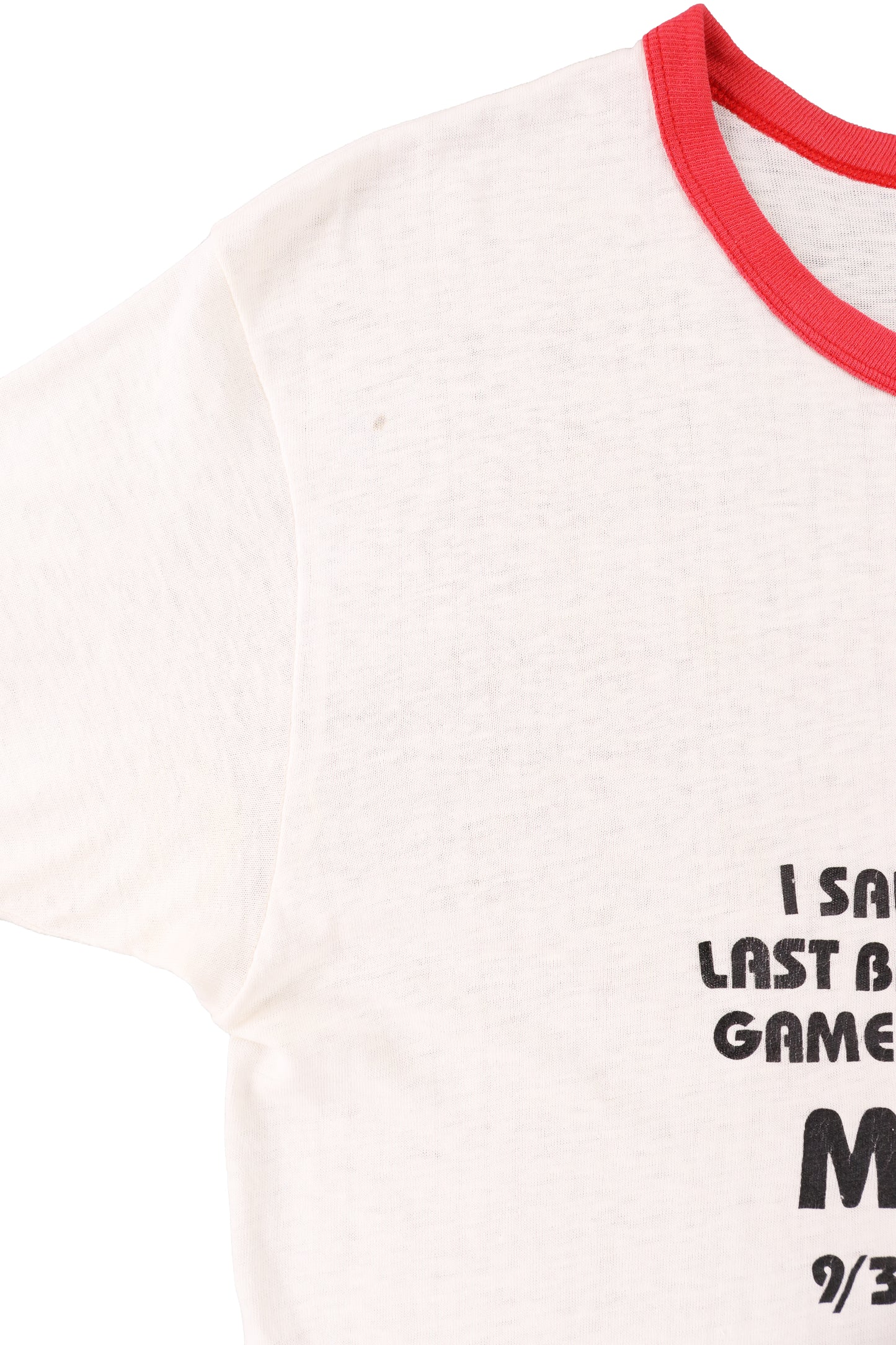 1981 I Saw The Last Baseball Game At The MET Tee