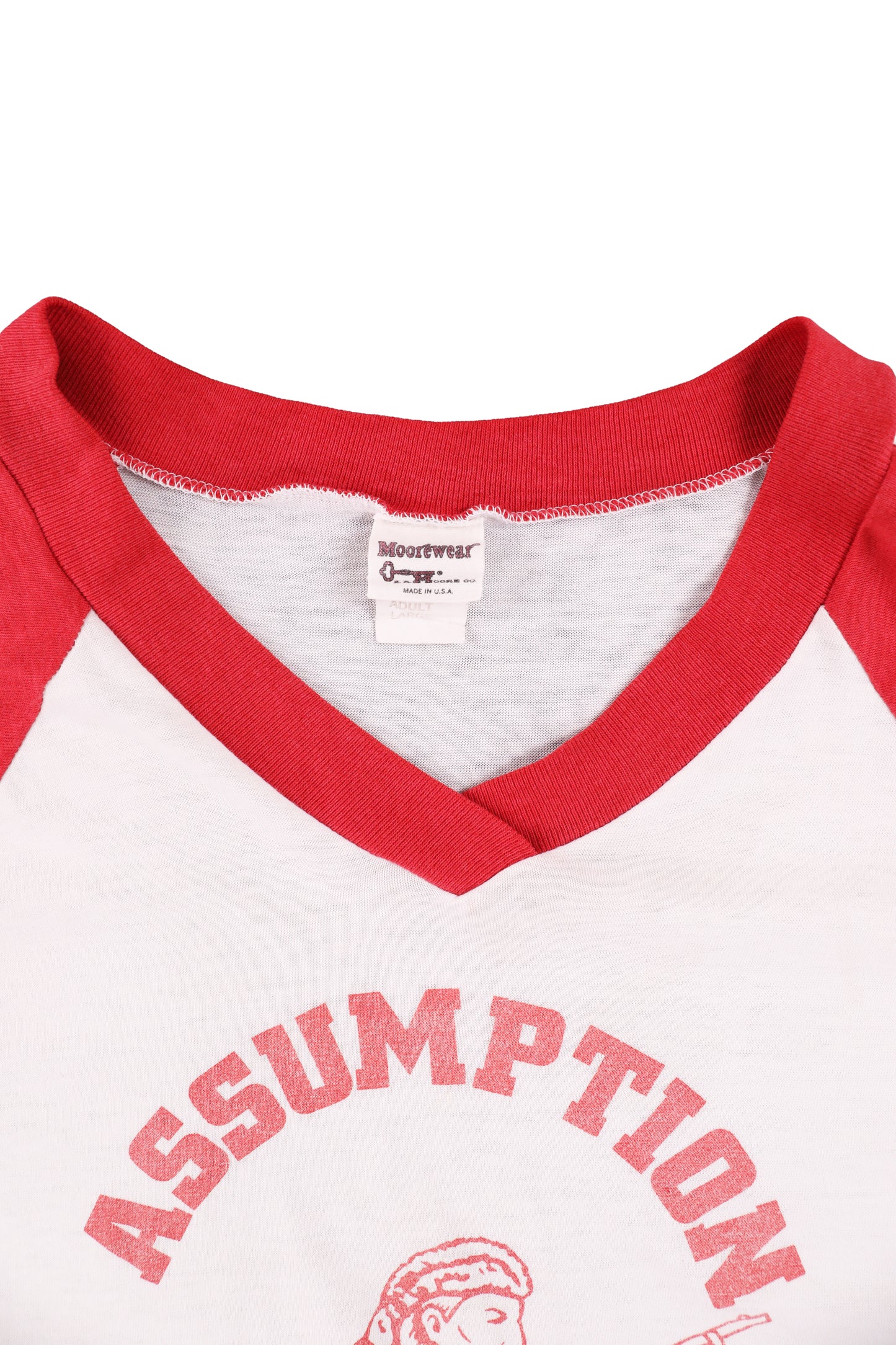 80's Assumption High School Raglan Tee