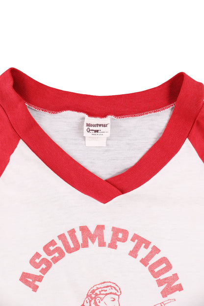 80's Assumption High School Raglan Tee
