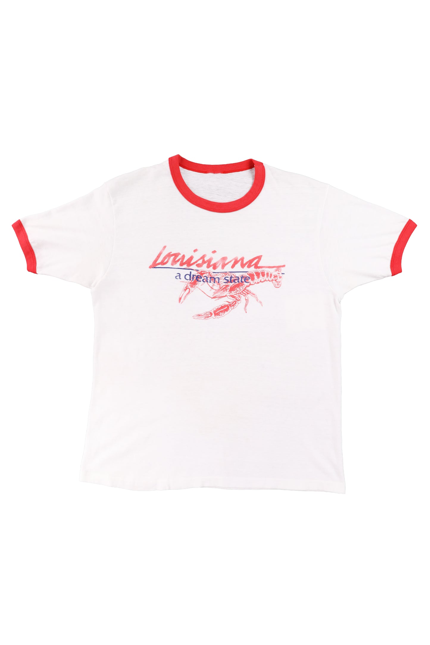80's Louisiana A Dream State Ringer Tee