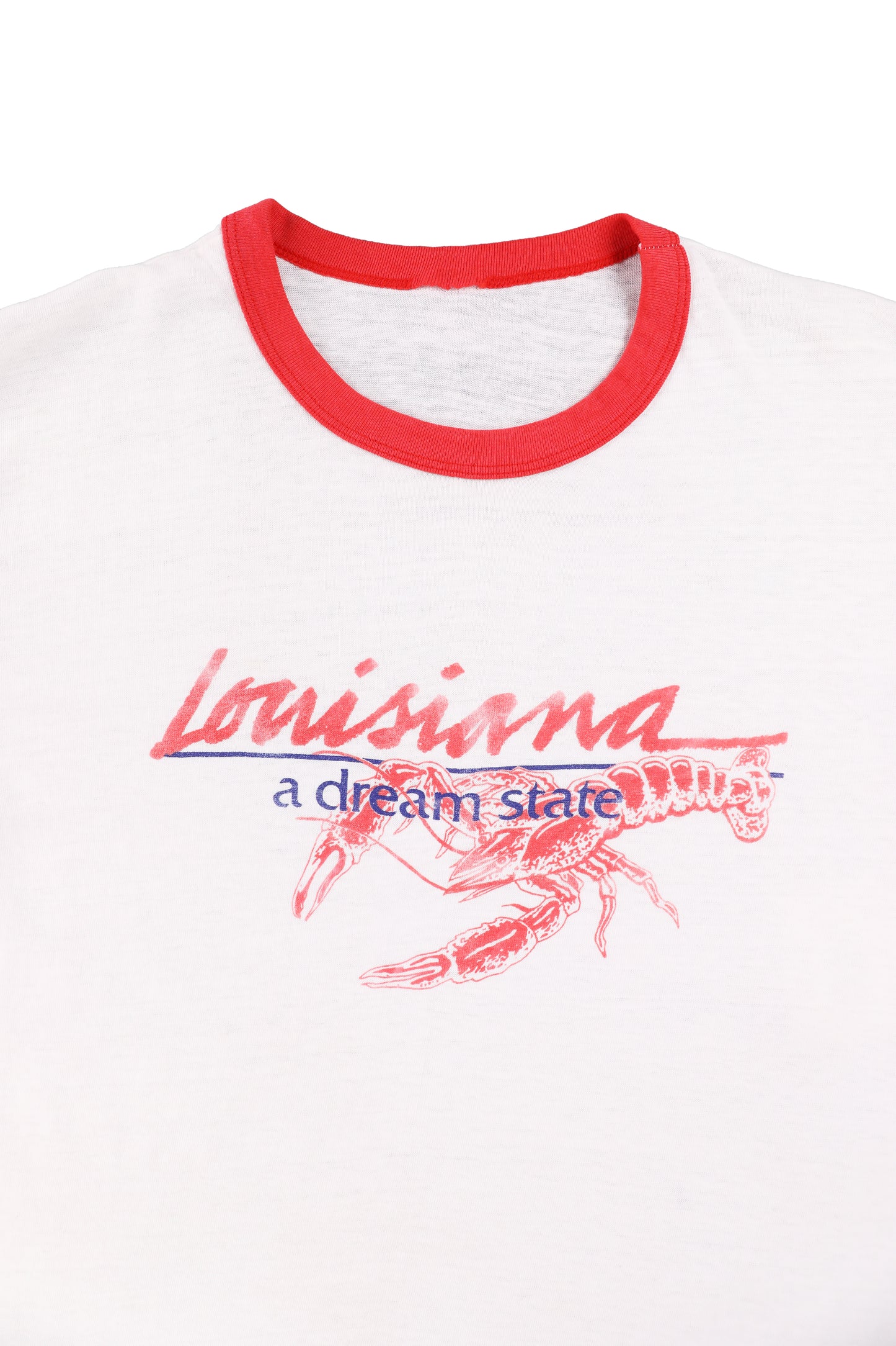 80's Louisiana A Dream State Ringer Tee