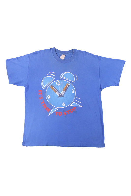 80's It's Time To Stop Graphic Tee