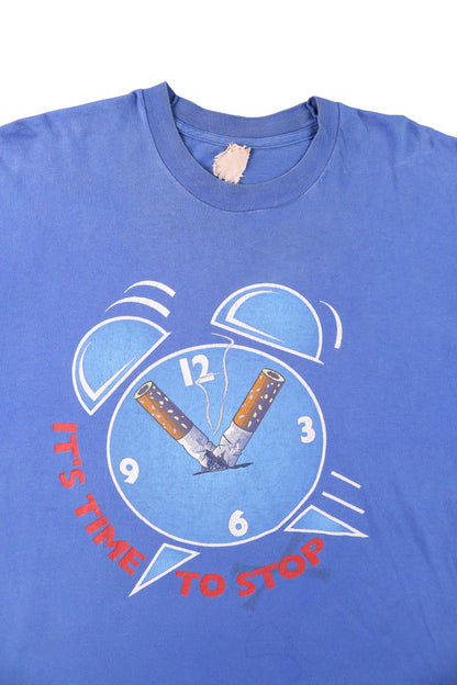 80's It's Time To Stop Graphic Tee