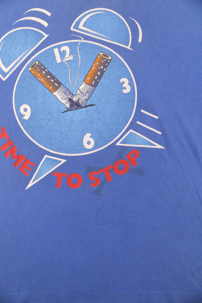 80's It's Time To Stop Graphic Tee