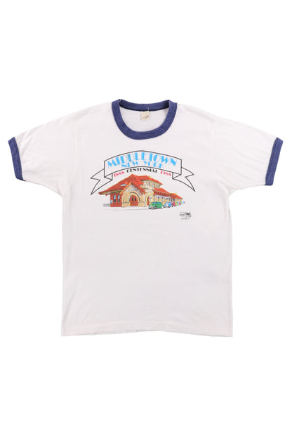 1988 Middletown New York Contennial Ringer Tee