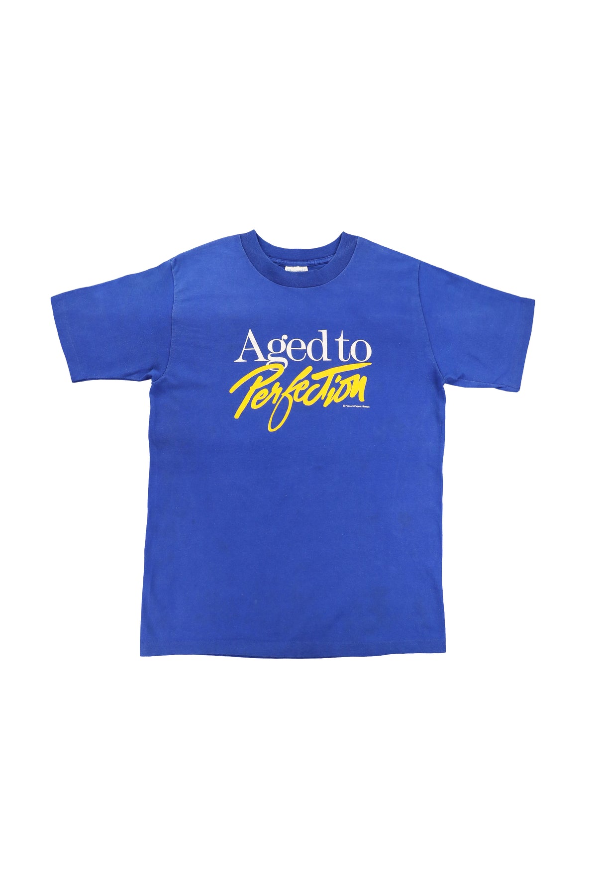 Vintage Peacock Papers "Age to Perfection" Graphic Tee