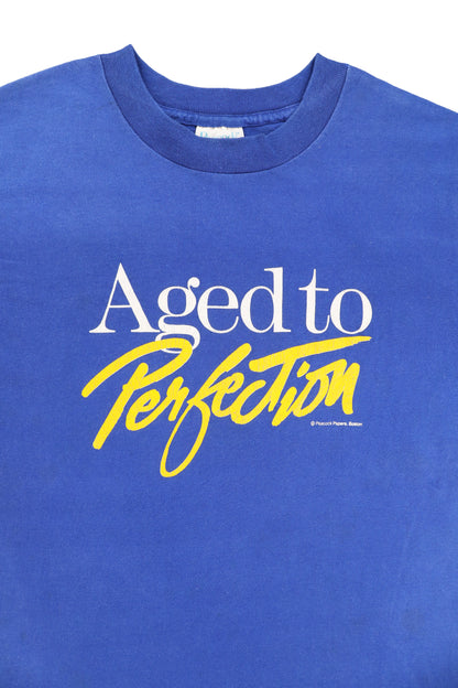 Vintage Peacock Papers "Age to Perfection" Graphic Tee
