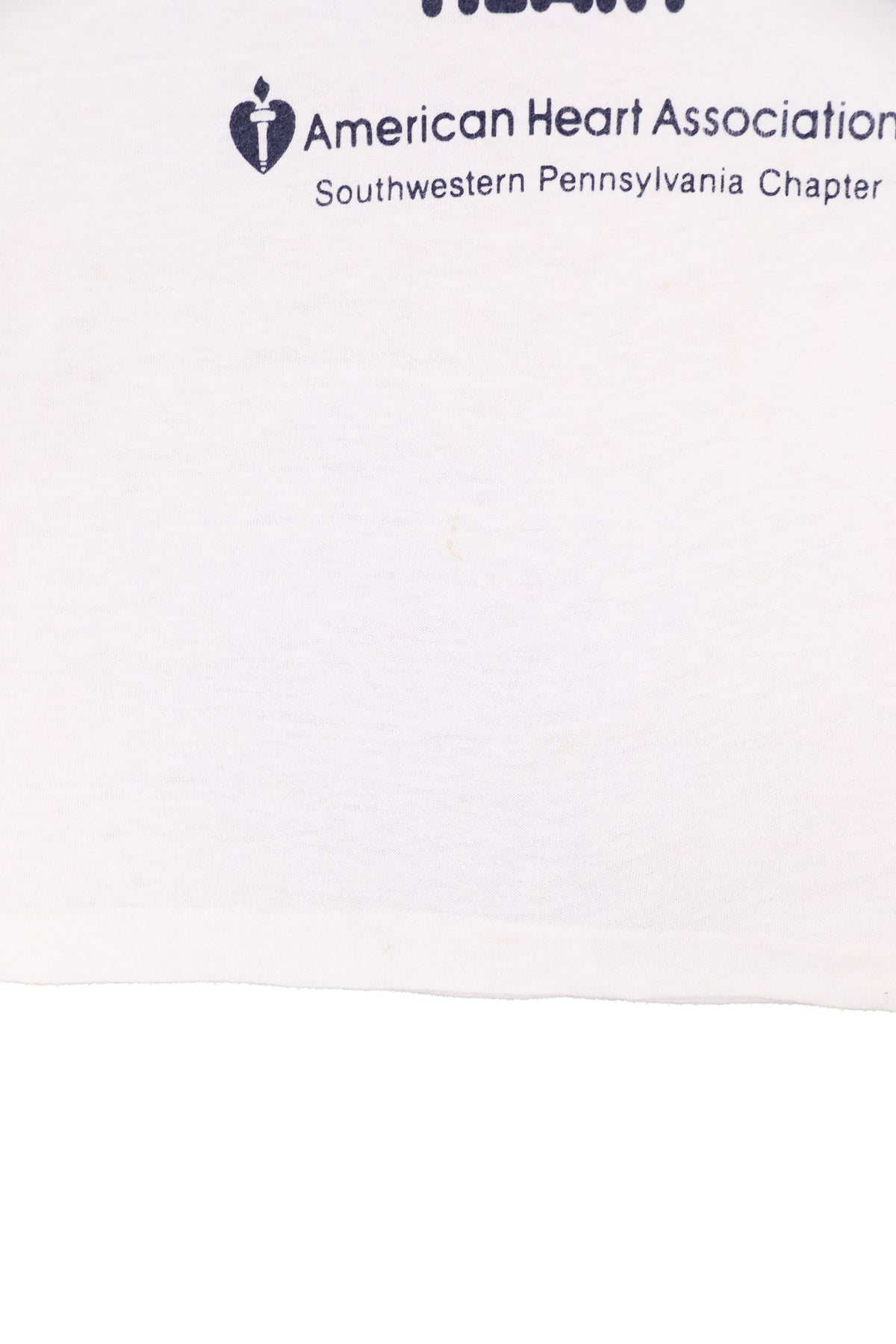 American Heart Foundation "Jump Rope For Heart" Ringer Tee
