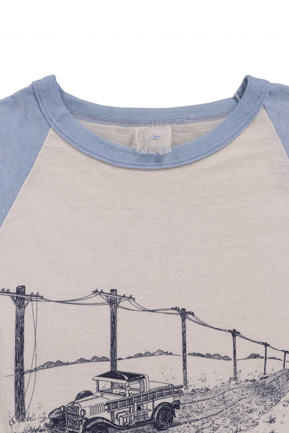 80's Graphic Raglan Sleeve Tee