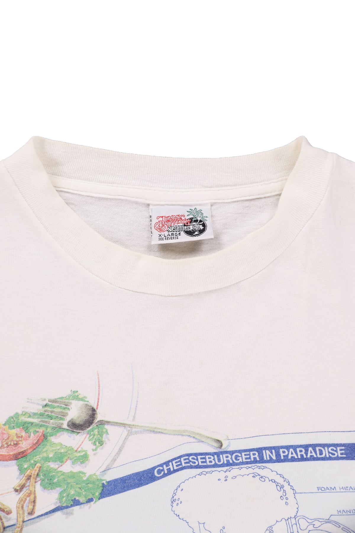 Jimmy Buffett "Cheeseburger in Paradise" Graphic Tee