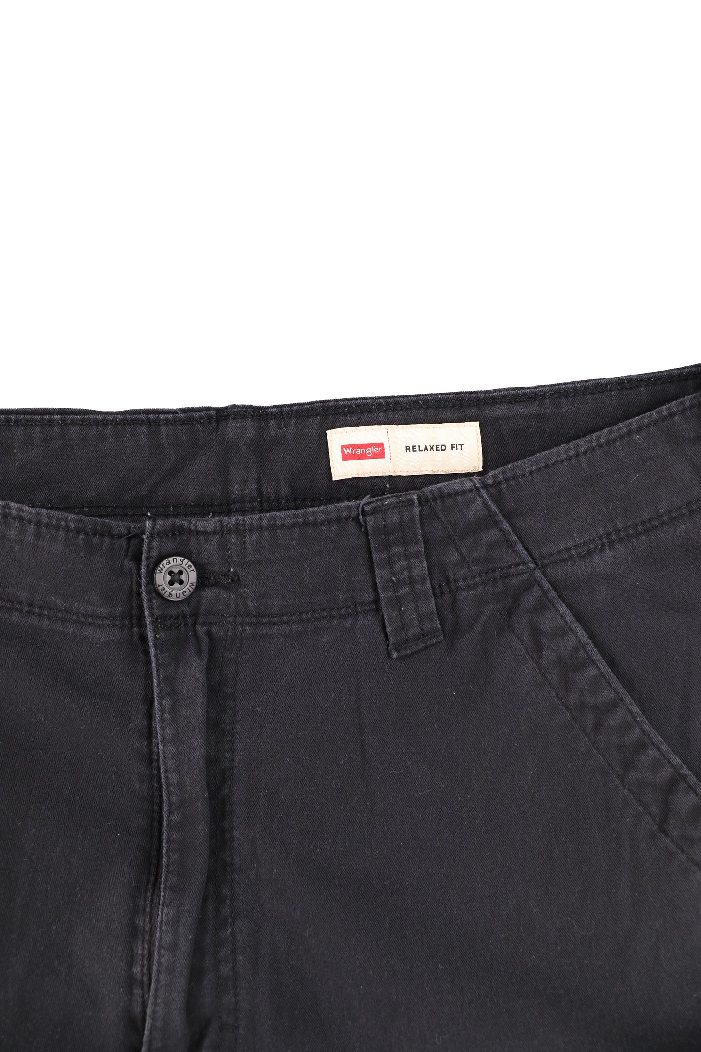 Wrangler Black Cargo Shorts W34