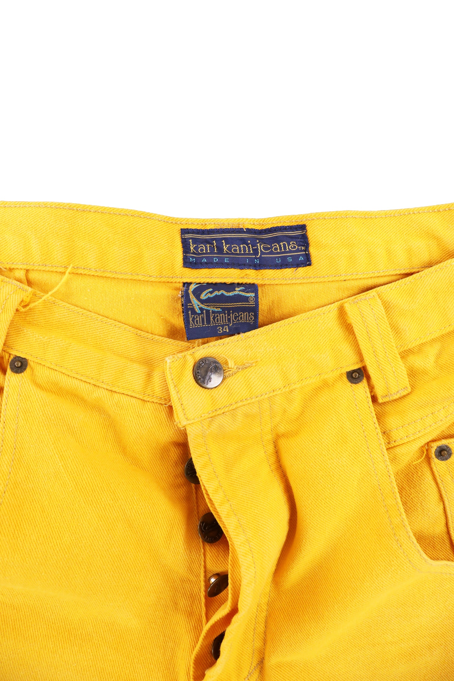 90's Karl Kani Jeans Baggy Denim Shorts W34