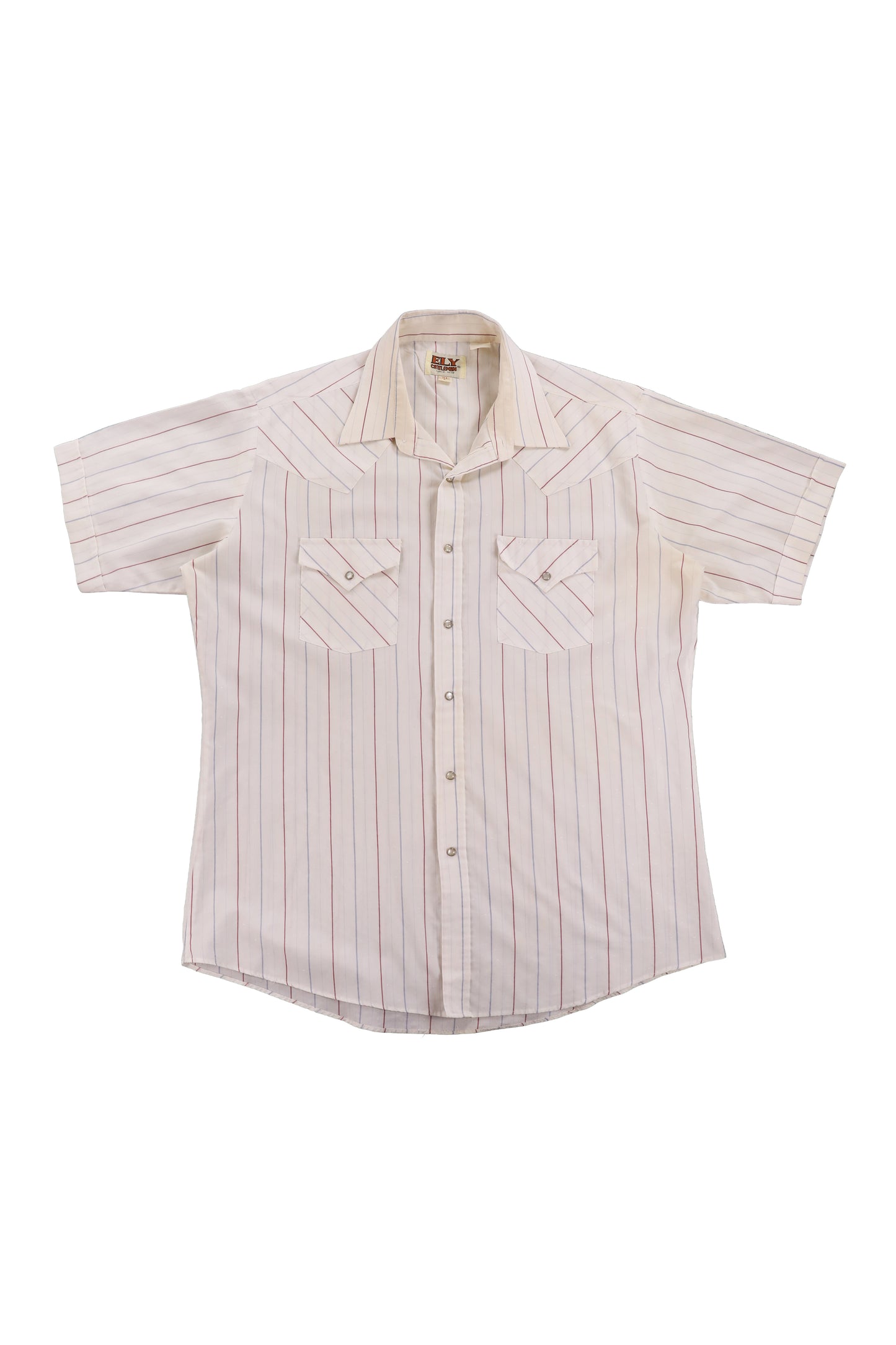 Ely Cattleman Striped Short Shirt