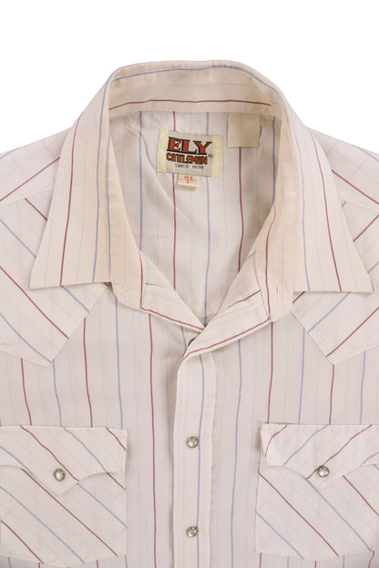 Ely Cattleman Striped Short Shirt