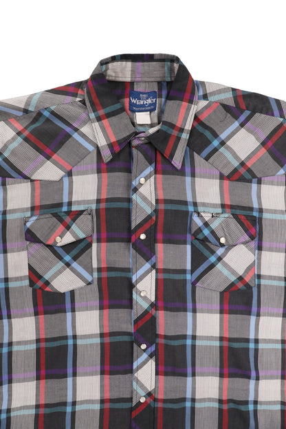 Wrangler Black Patterned Shirt