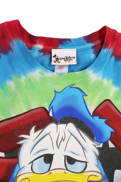 90's Disney Mickey's Philharmonic Tie-dye Graphic Tee