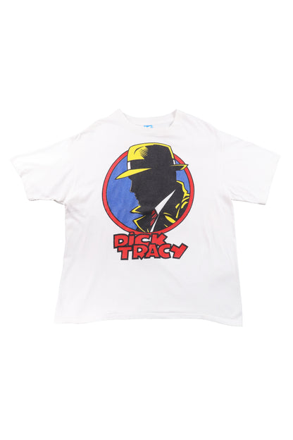 90's Disney Dick Tracy Black WhiteMovie Tee