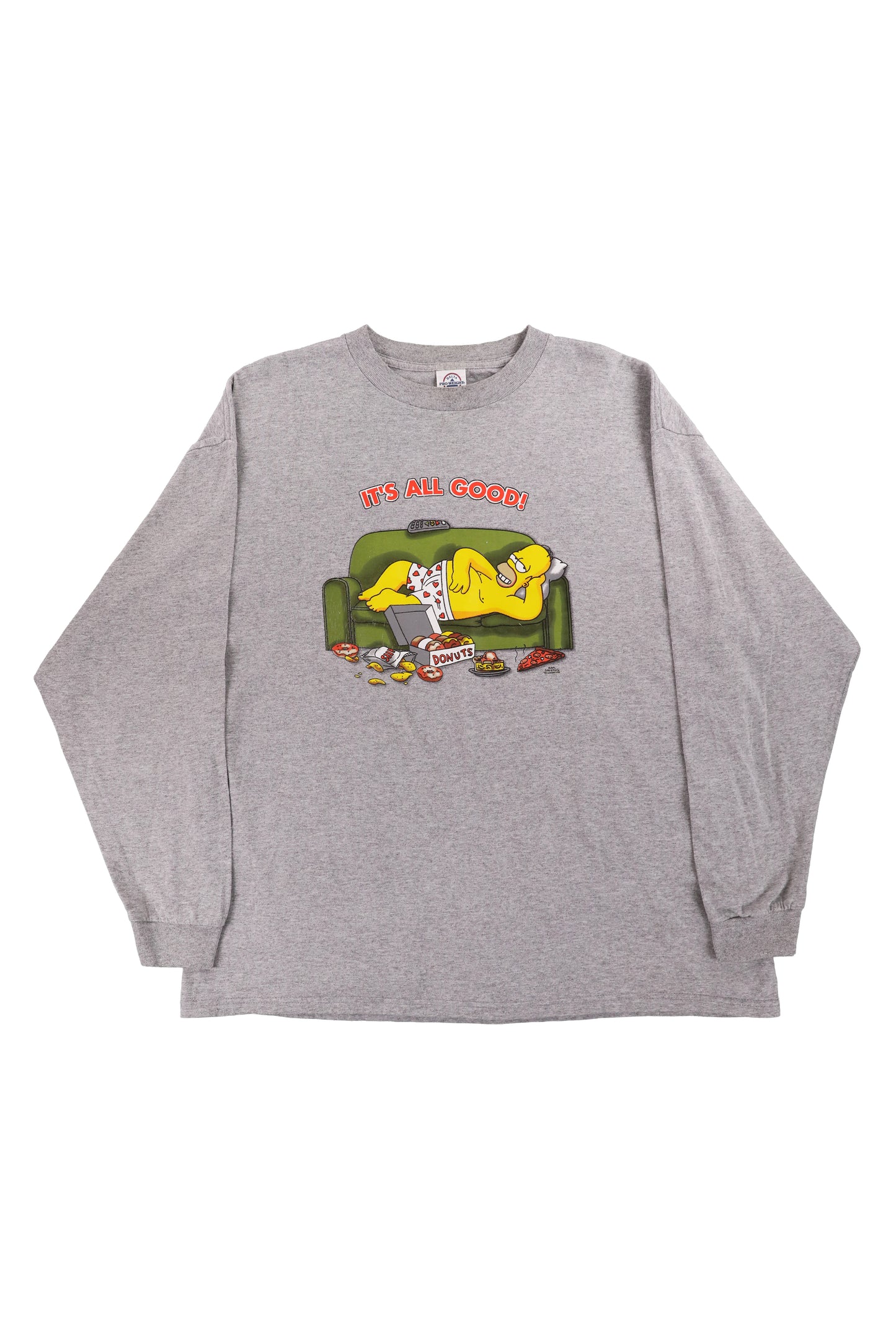 Homer Simpson "It's all good" Long Sleeve Tee