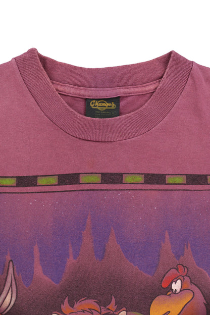 90's Looney Tunes Taz Campfire Graphic Tee