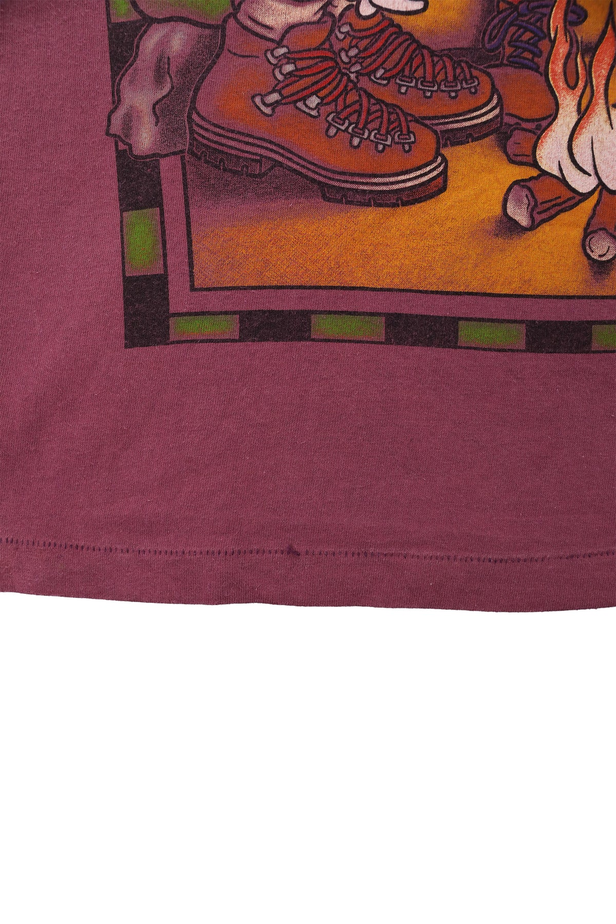 90's Looney Tunes Taz Campfire Graphic Tee