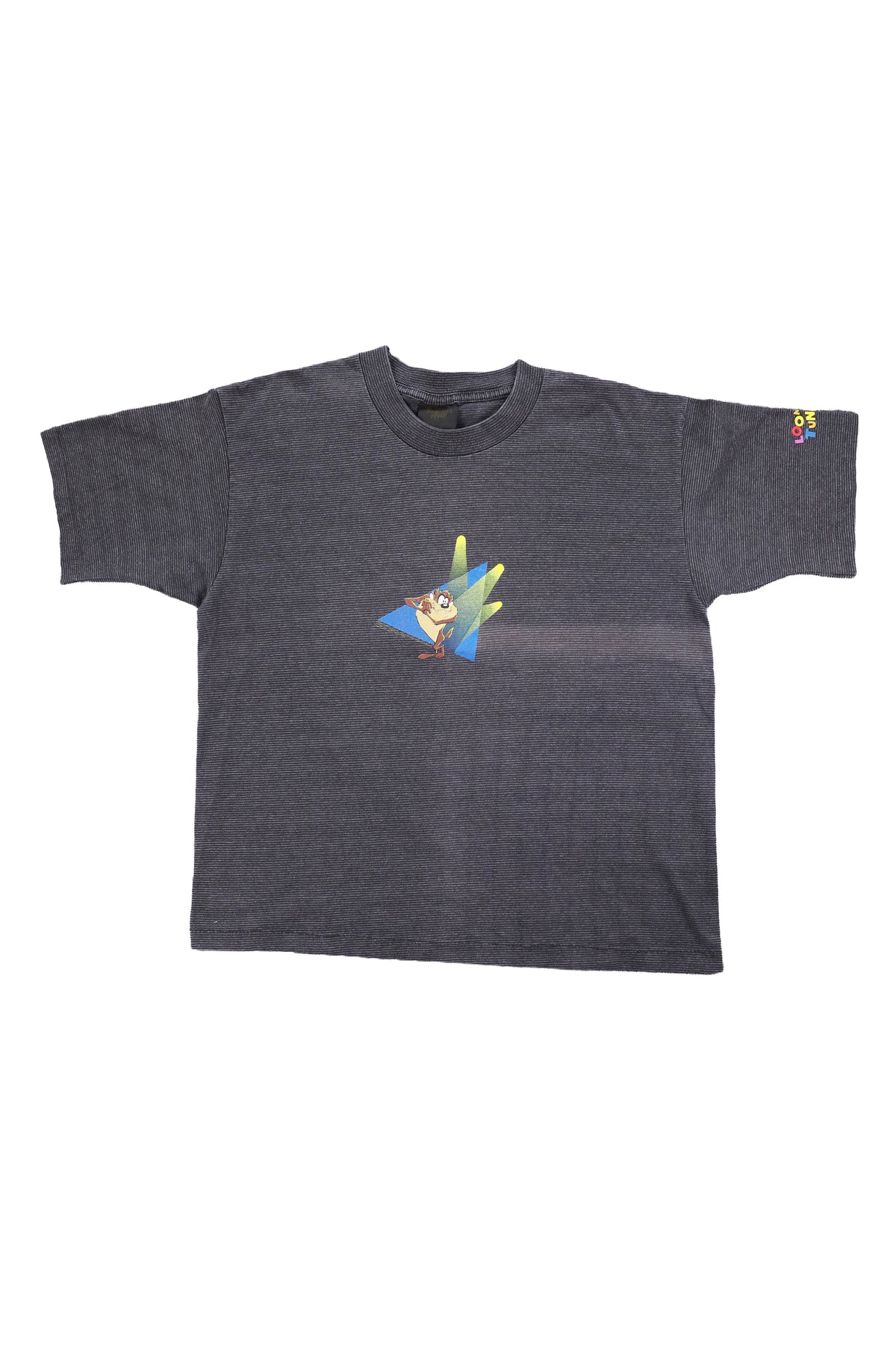 90's Looney Tunes Taz Charcoal Gray Graphic Tee