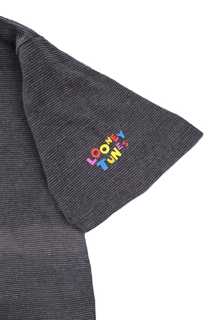 90's Looney Tunes Taz Charcoal Gray Graphic Tee