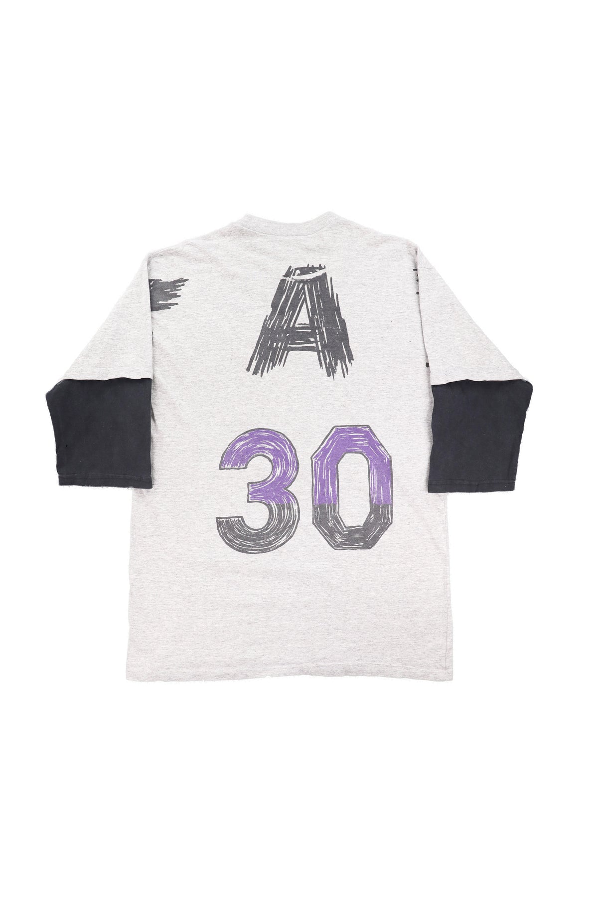 1995 Looney Tunes "Go Long" Taz Football Tee