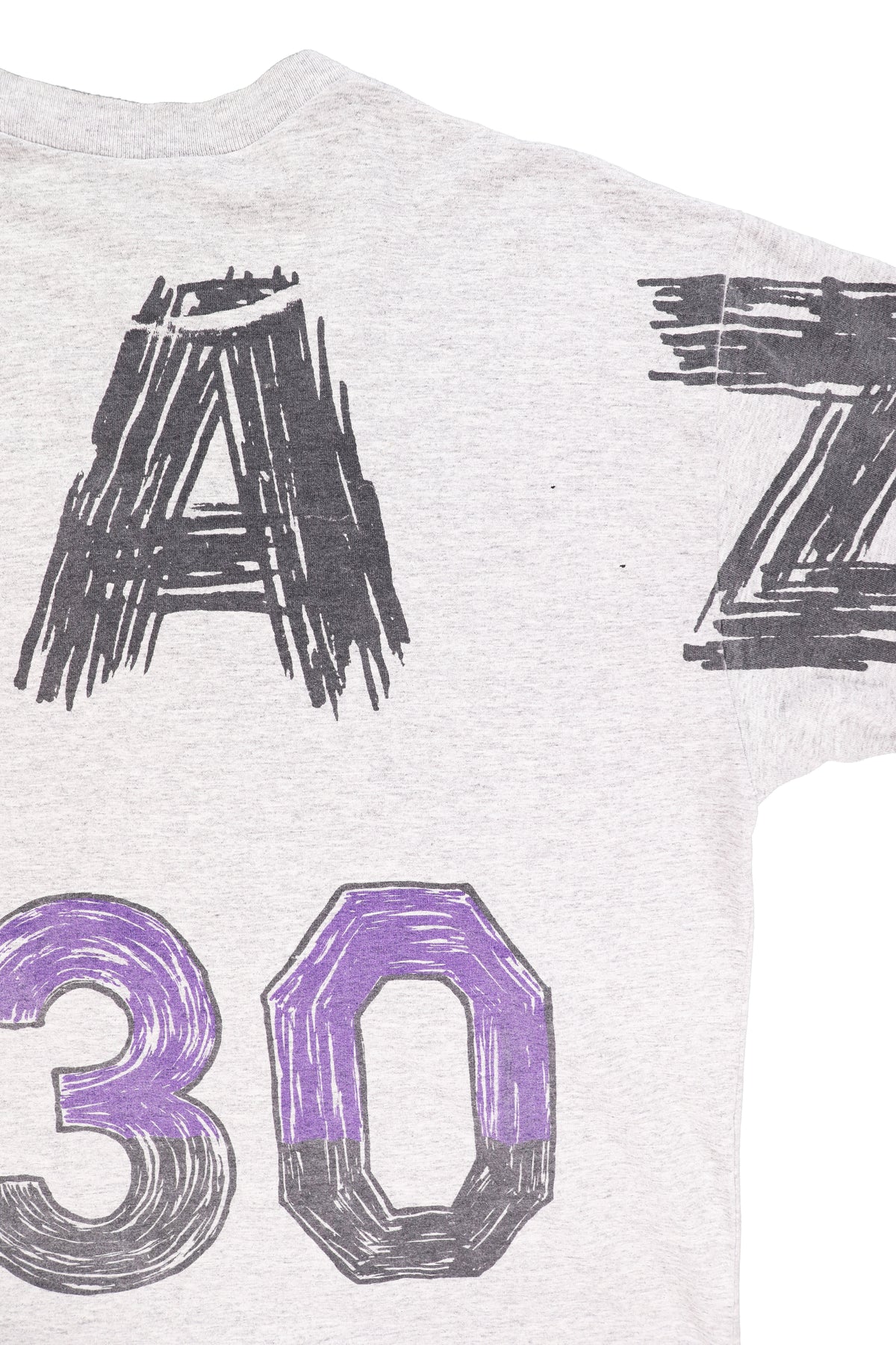 1995 Looney Tunes "Go Long" Taz Football Tee