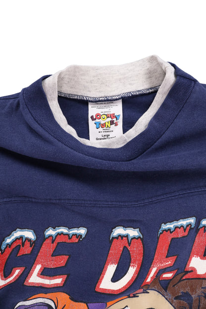 1996 Looney Tunes "Ice Devil" Taz Hockey Tee
