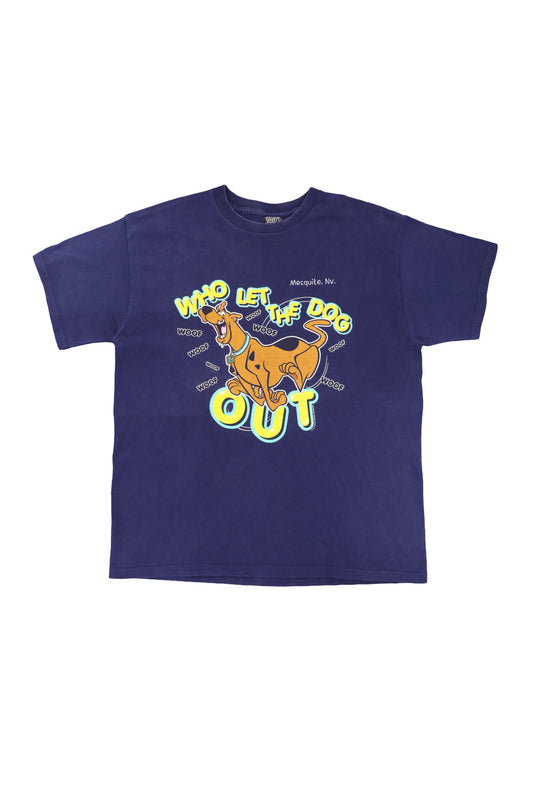 00's Scooby-Doo "Who Let The Dog Out" Graphic Tee