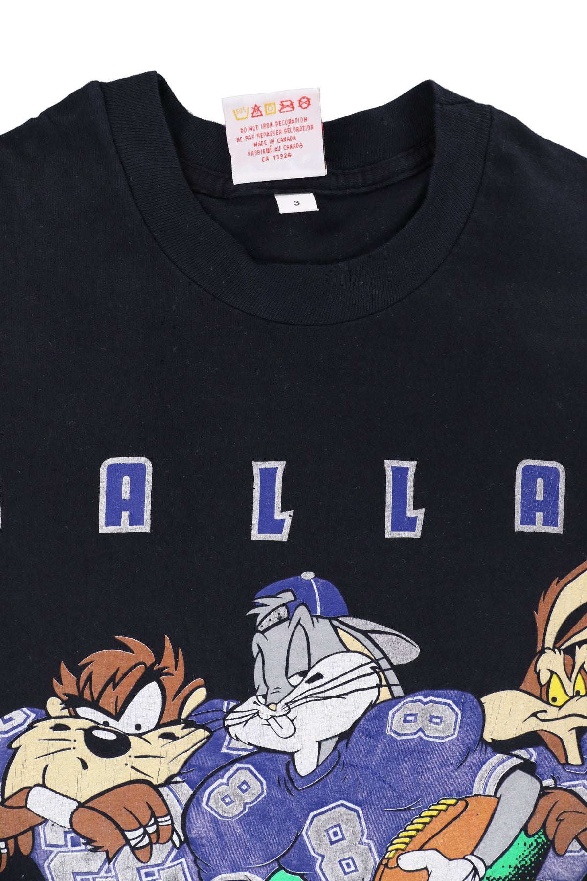1993 Looney Tunes x Dallas Cowboys Graphic Tee
