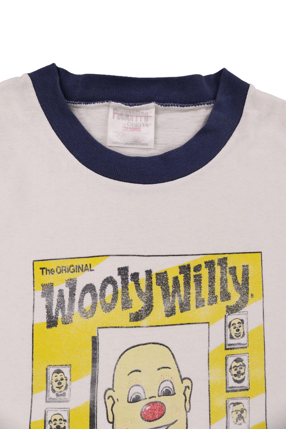 1996 Wooly Willy Toy Promo Ringer Tee