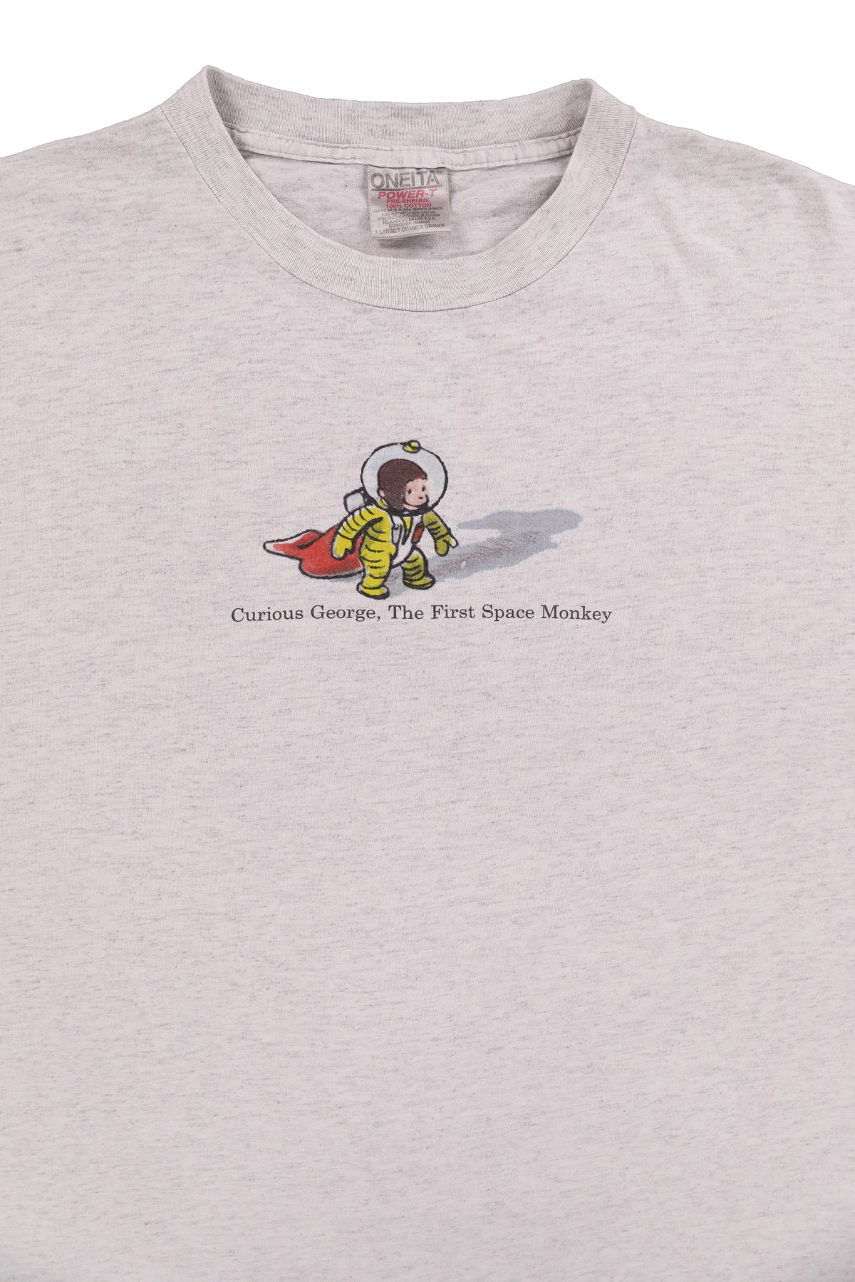 1995 Curious George "The First Space Monkey" Graphic Tee